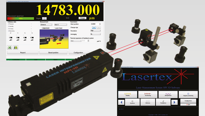 bù sai số máy cnc bằng máy LASER HPI-3D